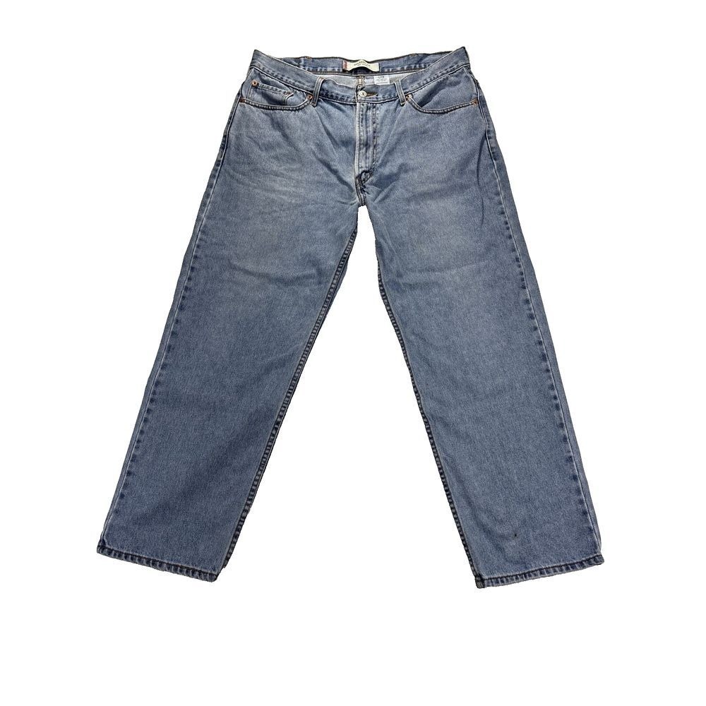 Vintage Levi's 550 mens Jeans Tag‎ 38x30 Fit 38x29 Relaxed Fit Red Tab   Denim